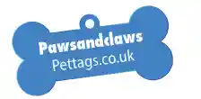 pawsandclawspettags.co.uk